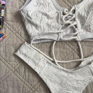White Montce Swim Suit